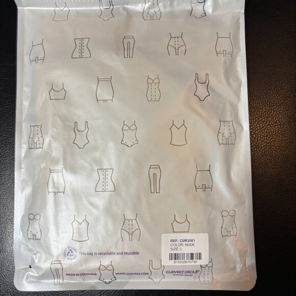 Curveez - Cami Incredibly Shaping Cami - Large - Nude - NWT - Picture 2 of 4